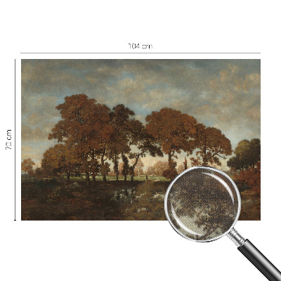 Fotobehang zelfklevend Idyllisch landschap