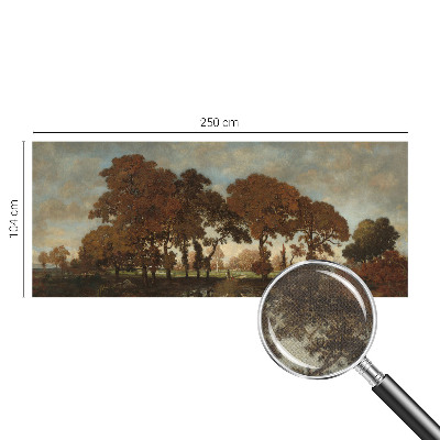 Fotobehang zelfklevend Idyllisch landschap
