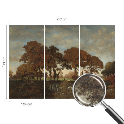 Fotobehang zelfklevend Idyllisch landschap