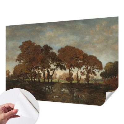 Fotobehang zelfklevend Idyllisch landschap