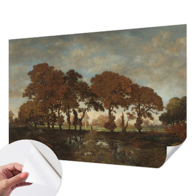 Fotobehang zelfklevend Idyllisch landschap
