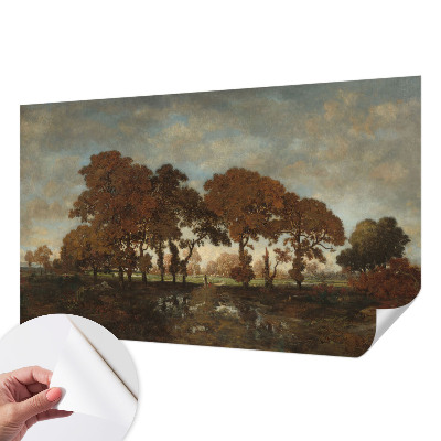 Fotobehang zelfklevend Idyllisch landschap