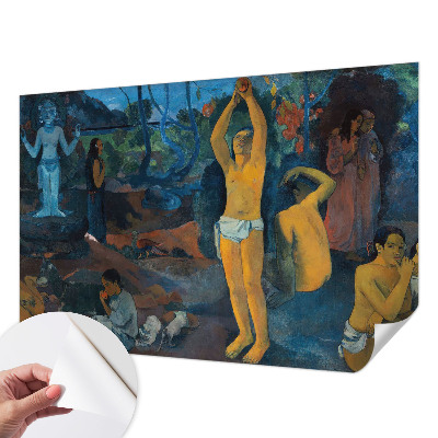 Foto behang voor de kinderkamer met een tropisch harmonieus ontwerp
