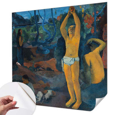 Foto behang voor de kinderkamer met een tropisch harmonieus ontwerp