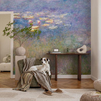 Fotobehang kinderkamer met waterlelies als motief
