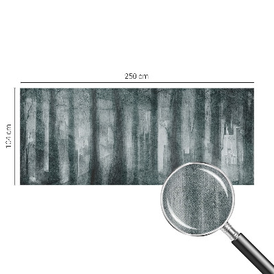 3D fotobehang Mysterieus bos
