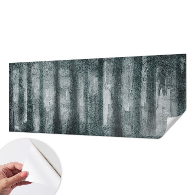3D fotobehang Mysterieus bos