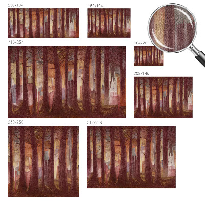 Fotobehang voor de kinderkamer Mysterieus landschap