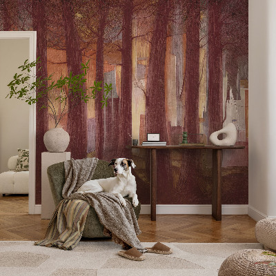 Fotobehang voor de kinderkamer Mysterieus landschap