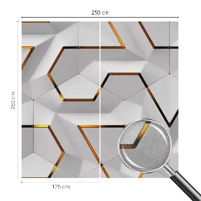 Foto behang voor de kinderkamer met een modern geometrisch motief