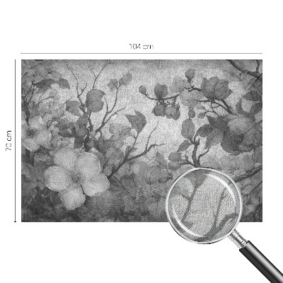 Foto behang voor de keuken Bloemtak