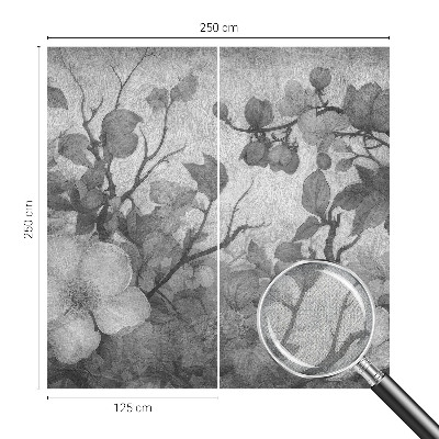 Foto behang voor de keuken Bloemtak