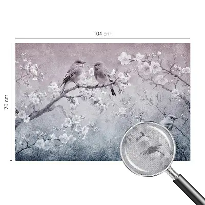 Zelfklevend fotobehang met een subtiel natuureffect