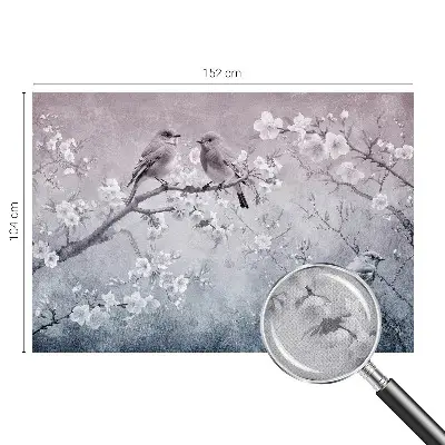 Zelfklevend fotobehang met een subtiel natuureffect