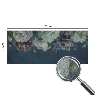 Zelfklevend fotobehang op maat Bloemige elegantie