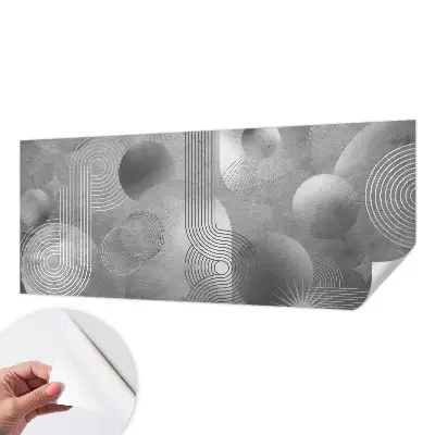 Fotobehang kinderkamer met een abstracte, elegante afbeelding