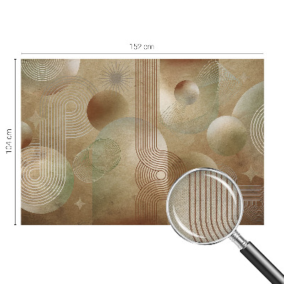 Fotobehang voor de kinderkamer Geometrisch patroon