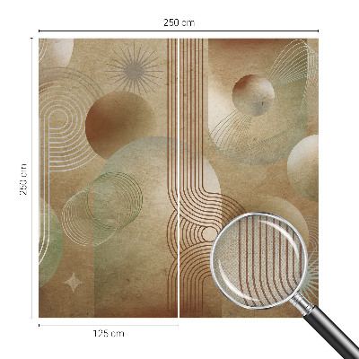 Fotobehang voor de kinderkamer Geometrisch patroon