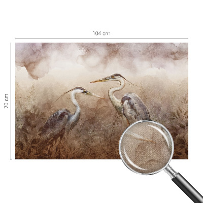Fotobehang babykamer Elegante vogels