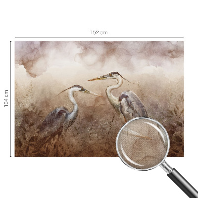 Fotobehang babykamer Elegante vogels