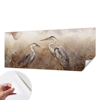 Fotobehang babykamer Elegante vogels