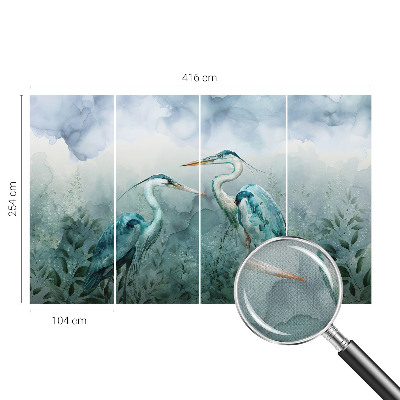 Foto behang voor de keuken Vogels van de natuur