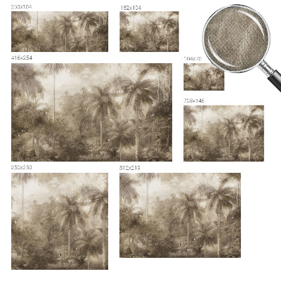 Zelfklevend fotobehang Exotisch landschap