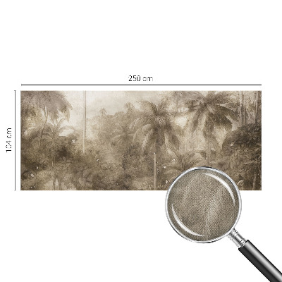 Zelfklevend fotobehang met een exotisch landschap