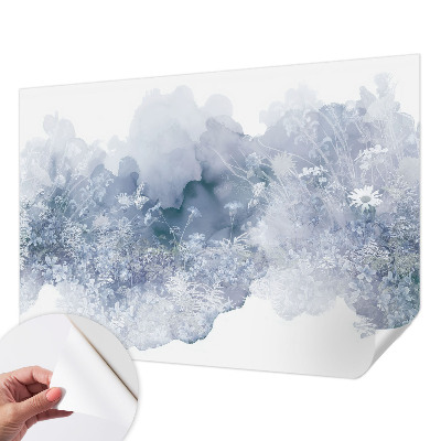 Zelfklevende behangsticker Bloemenweide