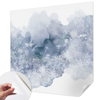 Zelfklevende behangsticker Bloemenweide