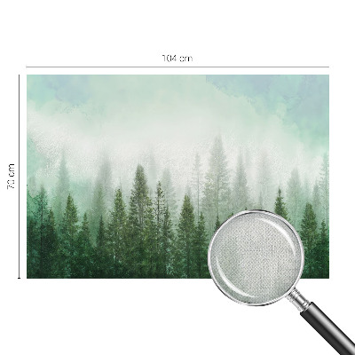 Foto behang voor de kinderkamer Wolf in het bos
