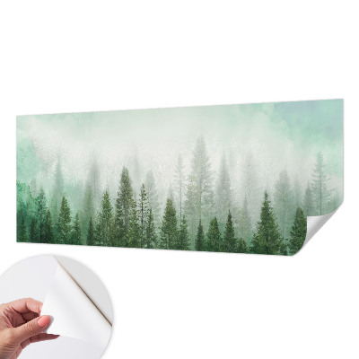 Foto behang voor de kinderkamer Wolf in het bos
