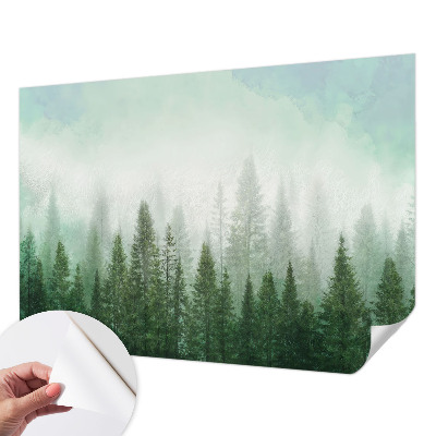 Foto behang voor de kinderkamer Wolf in het bos
