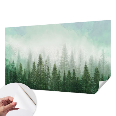 Foto behang voor de kinderkamer Wolf in het bos