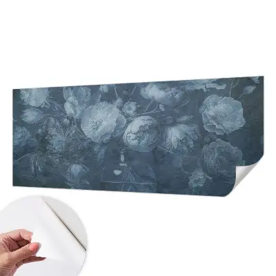 Fotobehang voor kinderkamer met een bloemarrangement als motief