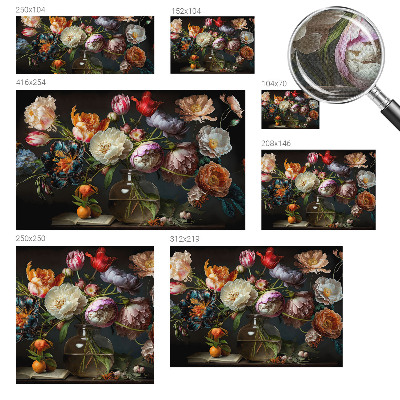 Fotobehang voor de kinderkamer Bloemenboeket