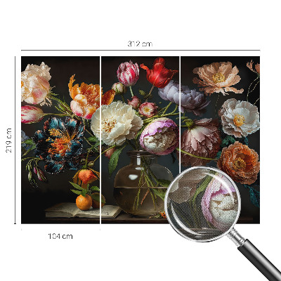 Fotobehang voor de kinderkamer Bloemenboeket