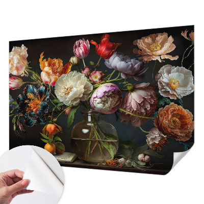Fotobehang voor de kinderkamer Bloemenboeket