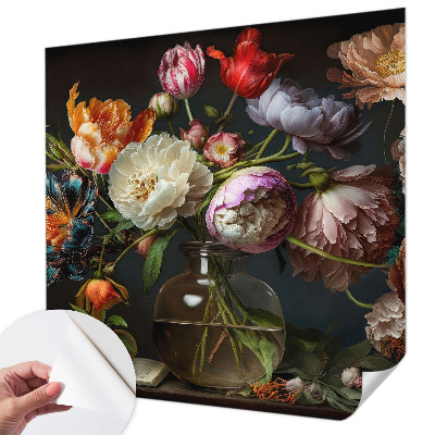 Fotobehang voor de kinderkamer Bloemenboeket