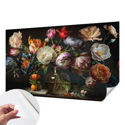 Fotobehang voor de kinderkamer Bloemenboeket
