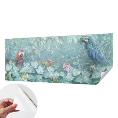 Fotobehang babykamer Exotische vogels
