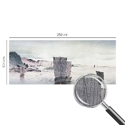 Fotobehang zelfklevend met een maritiem landschap als print