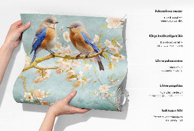 Foto behang voor de kinderkamer Bloemenchic