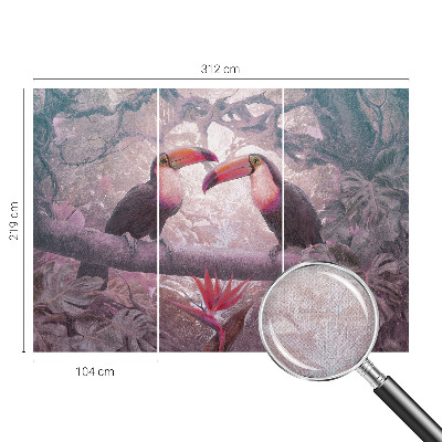 Fotobehang kinderkamer Exotisch stel