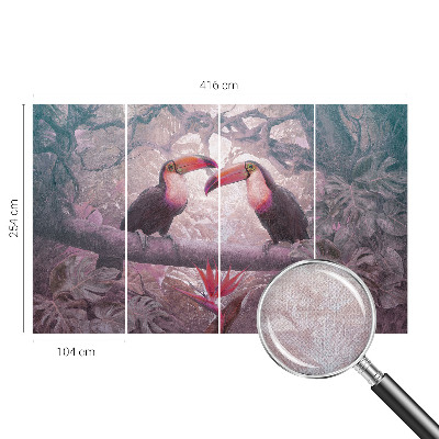 Fotobehang kinderkamer Exotisch stel