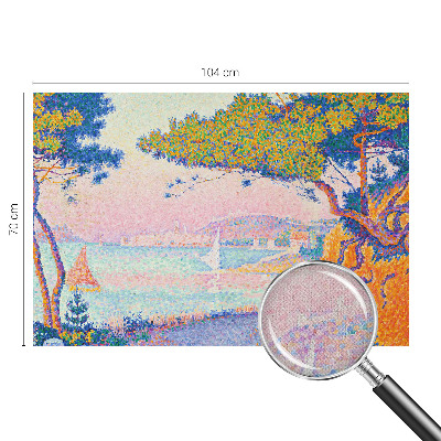 Fotobehang tienerkamer Kleurrijk landschap