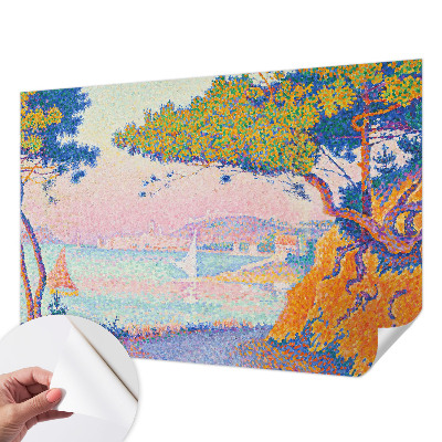 Fotobehang tienerkamer Kleurrijk landschap