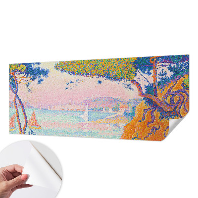 Fotobehang tienerkamer Kleurrijk landschap