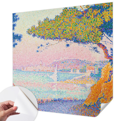 Fotobehang tienerkamer Kleurrijk landschap