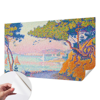 Fotobehang tienerkamer Kleurrijk landschap